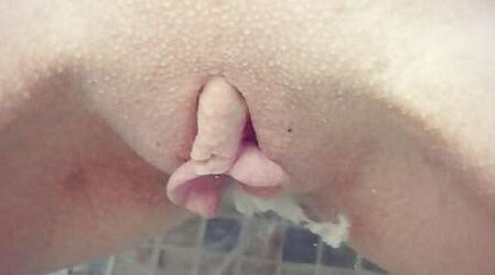 Creampie underwater