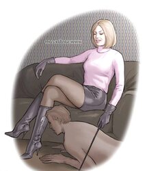 Female Dom Art.