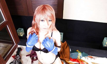 Lightning Naked Cosplay