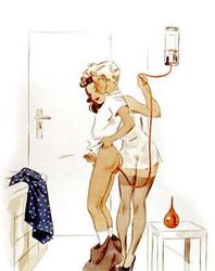 Drawn Ero and Porn Art six - Art of German