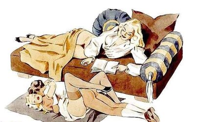 Drawn Ero and Porn Art six - Art of German