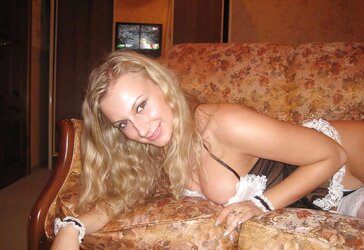 Nicole Stellar Platinum-Blonde Teenager Russian or East European