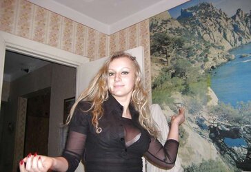 Nicole Stellar Platinum-Blonde Teenager Russian or East European