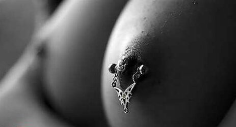 Ebony and Latino and Mulatto Piercing