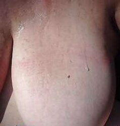 Grosse vollgespritzte Titten