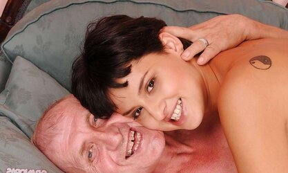 Hotty Coco De Mal having scorching Fucky-Fucky with a fortunate Grandpa