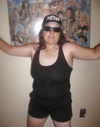 Kayte disrobing and taunting