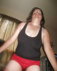 Kayte disrobing and taunting