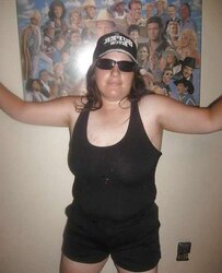 Kayte disrobing and taunting