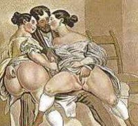 Erotic Drawings From The Past (Vintage) -L