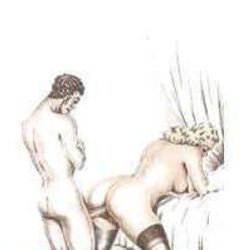 Erotic Drawings From The Past (Vintage) -L