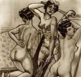 Erotic Drawings From The Past (Vintage) -L