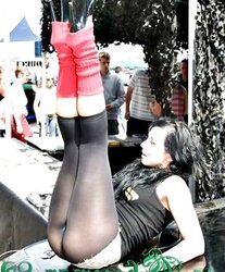 Chicas en calzas obvious panty