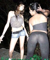 Chicas en calzas obvious panty