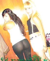 Chicas en calzas obvious panty