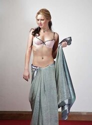 Sweetheart and saree