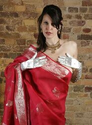 Sweetheart and saree