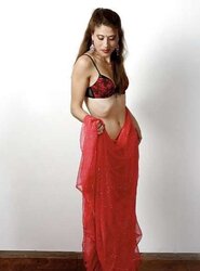 Sweetheart and saree