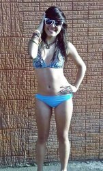 Swimsuit teenager