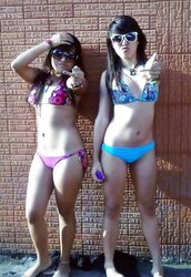 Swimsuit teenager