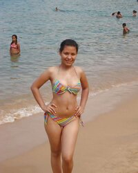 Swimsuit teenager