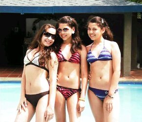 Swimsuit teenager