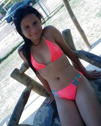 Swimsuit teenager