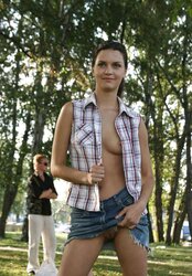 SHOWING IN PUBLIC - DARK-HAIRED TEENAGER