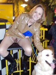 Up mini-skirt, no thong, downblouse mix up three (Camaster)