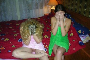 Up mini-skirt, no thong, downblouse mix up three (Camaster)