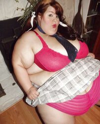 Kinky SSBBW School Lady