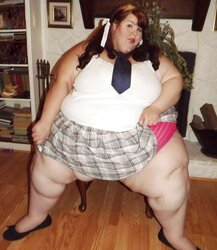 Kinky SSBBW School Lady