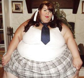 Kinky SSBBW School Lady
