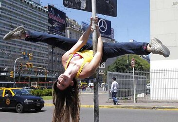 Pillar Dance: Women stop taunting!