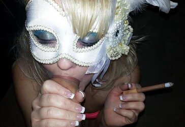 Ass-Fuck only Roxy.. anal invasion jewelry and cigar smoking deep-throat job!