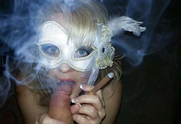 Ass-Fuck only Roxy.. anal invasion jewelry and cigar smoking deep-throat job!