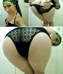 Butt- hijab niqab jilbab arab turbanli tudung paki mallu