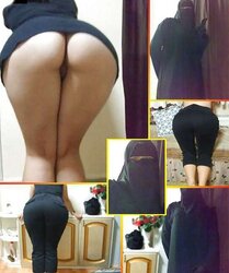 Butt- hijab niqab jilbab arab turbanli tudung paki mallu
