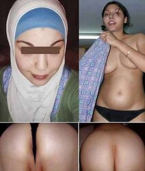 Butt- hijab niqab jilbab arab turbanli tudung paki mallu