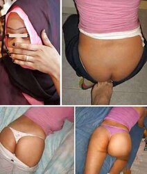 Butt- hijab niqab jilbab arab turbanli tudung paki mallu