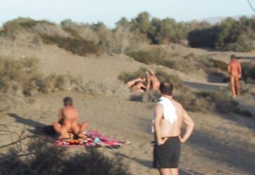 Morbo en Dunas de Maspalomas