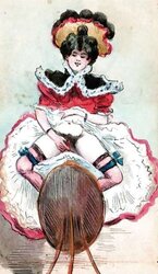 Vintage erotic art