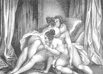 Vintage erotic art