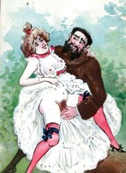 Vintage erotic art