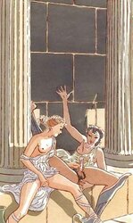 Vintage erotic art