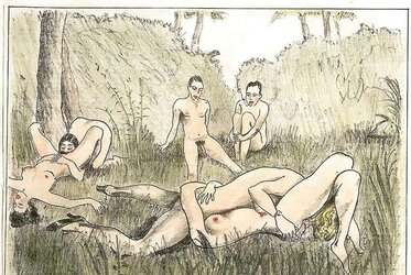 Vintage erotic art