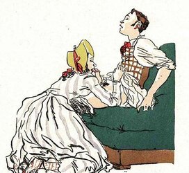 Vintage erotic art