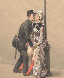 Vintage erotic art