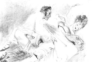Vintage erotic art