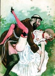 Vintage erotic art
